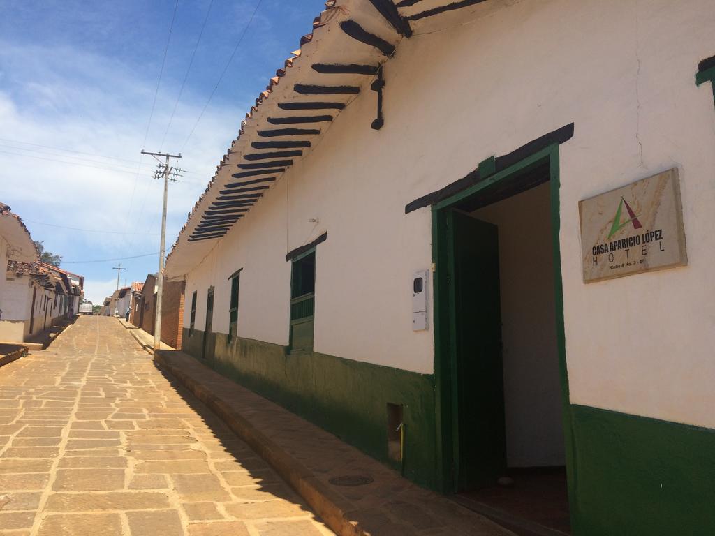 Casa Aparicio Lopez Hotel Barichara Exterior foto